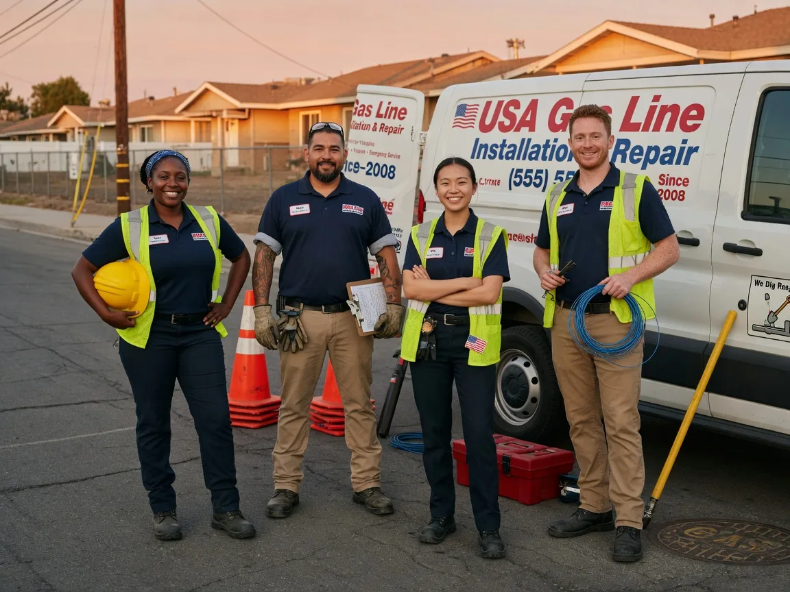 Gas Line Installation company in Lando, SC